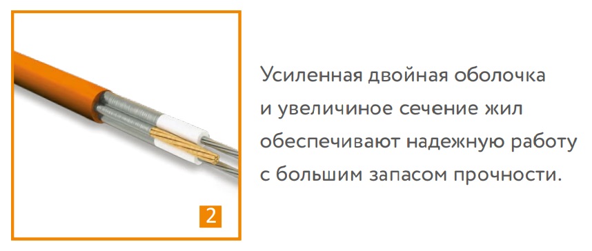 «Теплолюкс» Tropix ТЛБЭ. Нагревательный кабель
