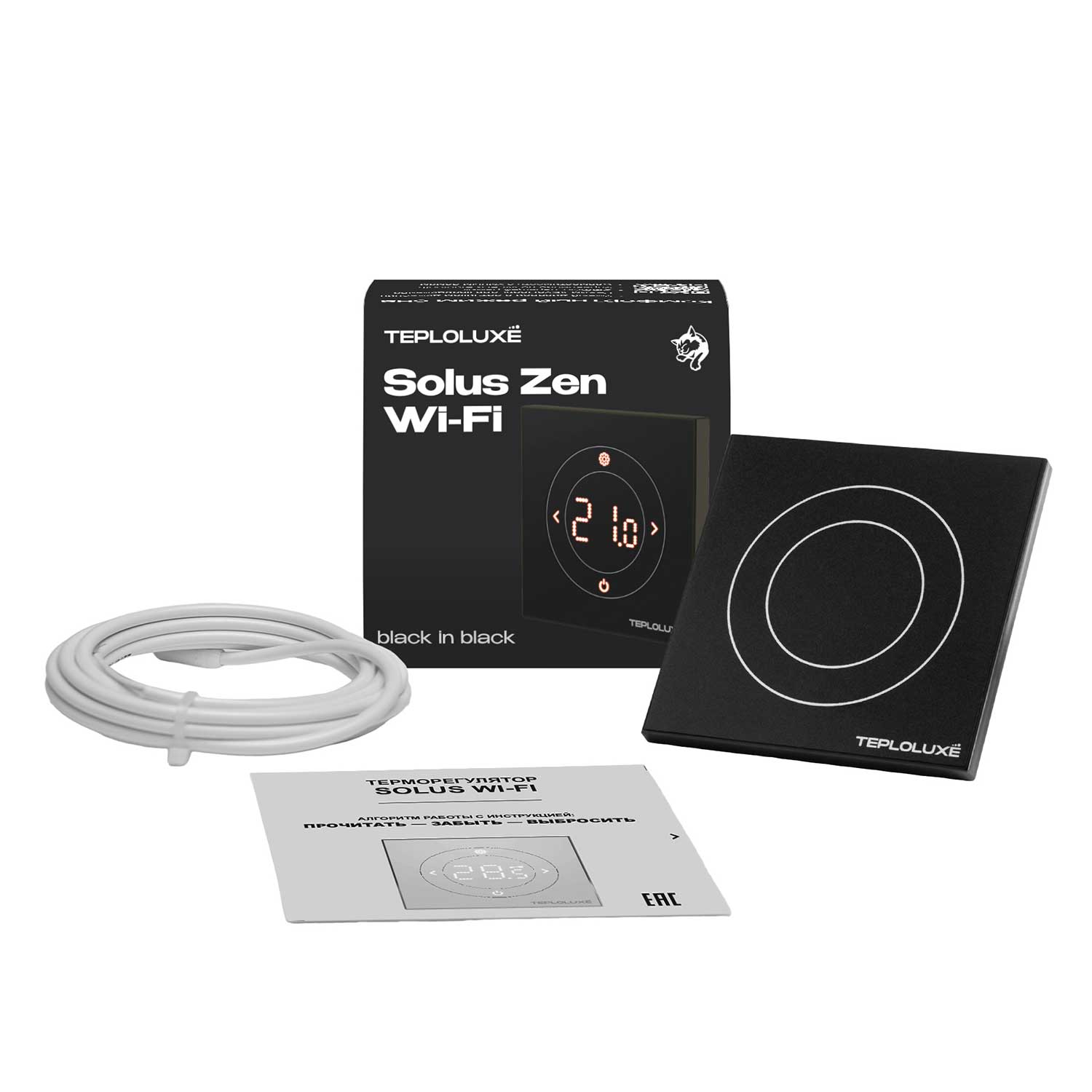 Теплолюкс Solus Zen Wi-Fi. Терморегулятор электронный
