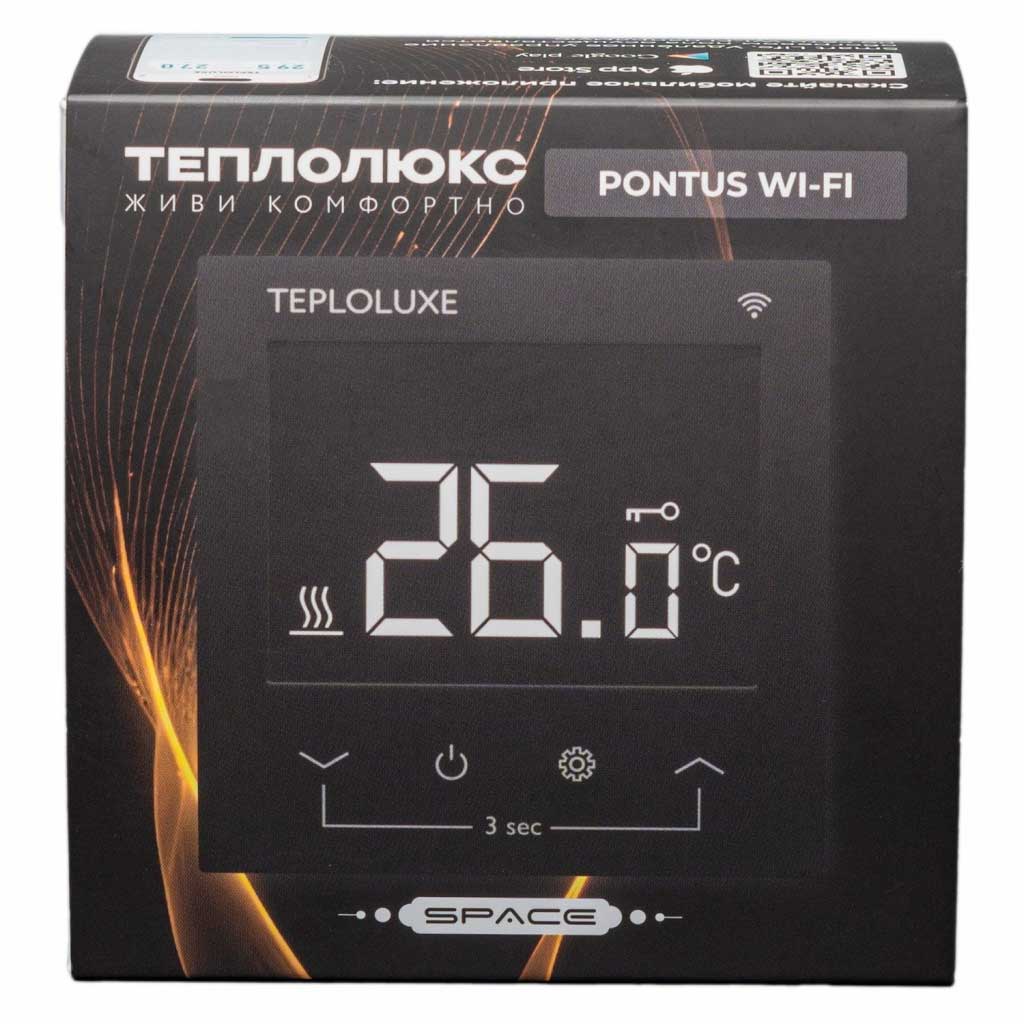 Теплолюкс Pontus Space WiFi. Терморегулятор электронный