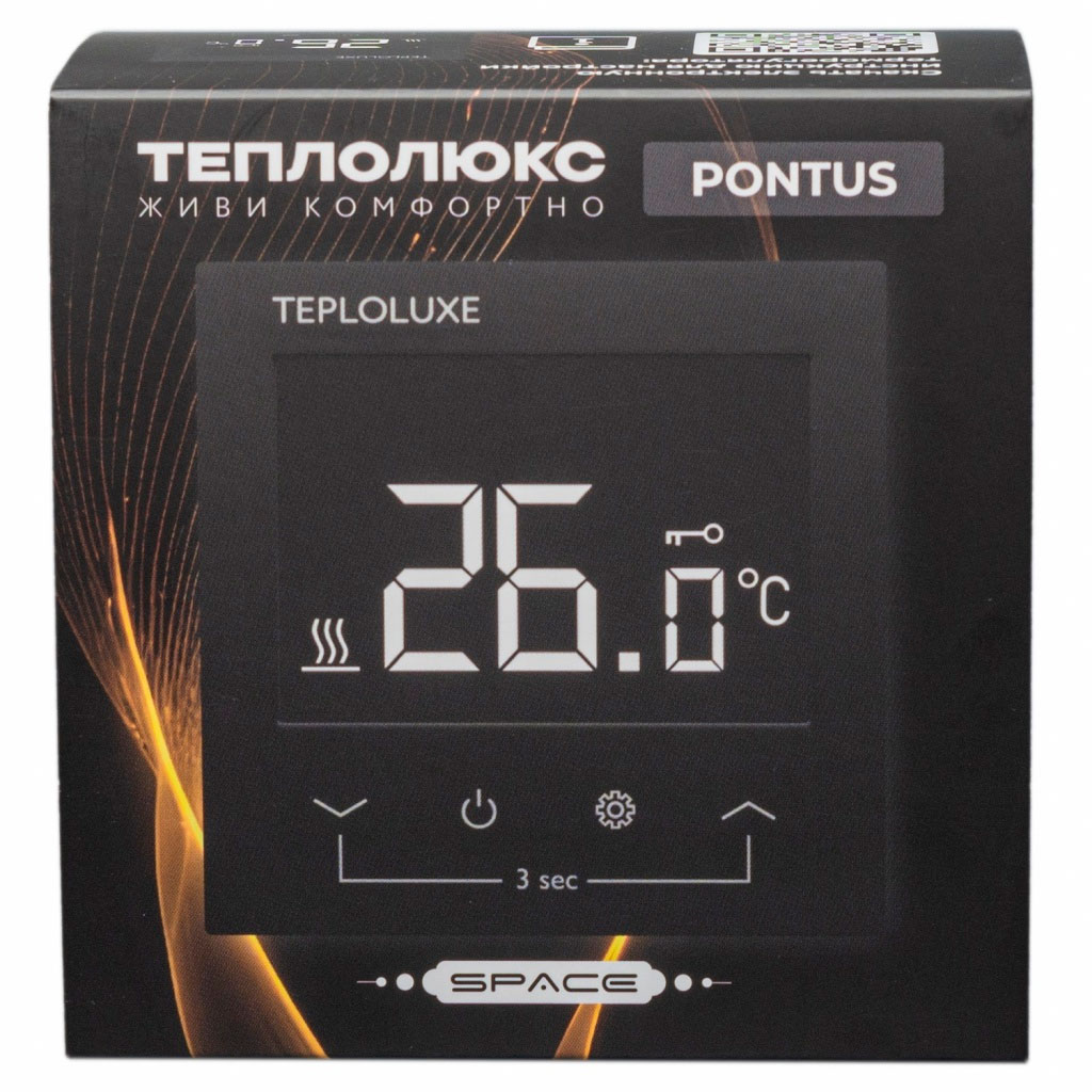 Теплолюкс Pontus Space. Терморегулятор электронный